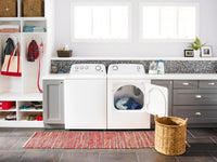 Amana 6.5 Cu. Ft. Gas Dryer with Automatic Dryness Control – NGD4655EW - Dryer in White