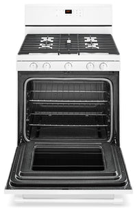 Maytag 5.0 Cu. Ft. Freestanding Gas Range with Oval Burner – MGR6600FW - Gas Range in White