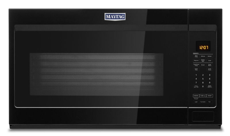Maytag 1.9 Cu. Ft. Over-the-Range Microwave - YMMV4207JB - Over-the-Range Microwave in Black 
