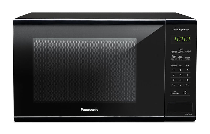 Panasonic 1.3 Cu. Ft. Countertop Microwave – NNSG626B - Countertop Microwave in Black