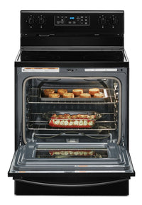 Whirlpool 5.3 Cu. Ft. Electric Range with Frozen Bake™ Technology - YWFE515S0JB - Electric Range in Black