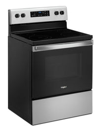 Whirlpool 5.3 Cu. Ft. Electric Range with Frozen Bake™ Technology - YWFE515S0JS - Electric Range in Stainless Steel