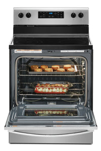 Whirlpool 5.3 Cu. Ft. Electric Range with Frozen Bake™ Technology - YWFE515S0JS - Electric Range in Stainless Steel