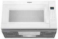 Whirlpool® 2.1 cu. ft. Over the Range Microwave with Steam cooking - Over-the-Range Microwave in White
