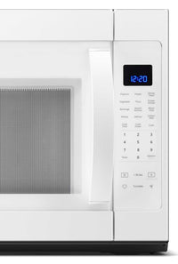 Whirlpool® 2.1 cu. ft. Over the Range Microwave with Steam cooking - Over-the-Range Microwave in White
