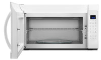 Whirlpool® 2.1 cu. ft. Over the Range Microwave with Steam cooking - Over-the-Range Microwave in White