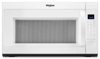 Whirlpool® 2.1 cu. ft. Over the Range Microwave with Steam cooking - Over-the-Range Microwave in White