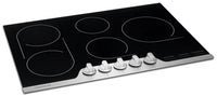 Frigidaire Professional 36" Electric Cooktop – FPEC3677RF - Electric Cooktop in Black/Stainless Steel