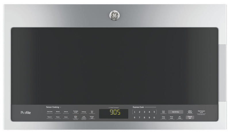 GE 2.1 Cu. Ft. Over-the-Range Microwave – PVM2188SJC - Over-the-Range Microwave in Stainless Steel
