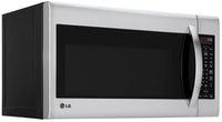 LG 2.0 Cu. Ft. Over-the-Range Microwave with EasyClean™ Interior – Stainless Steel - Over-the-Range Microwave in Stainless Steel