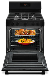 Maytag 5.0 Cu. Ft. Freestanding Gas Range with Oval Burner – MGR6600FB - Gas Range in Black